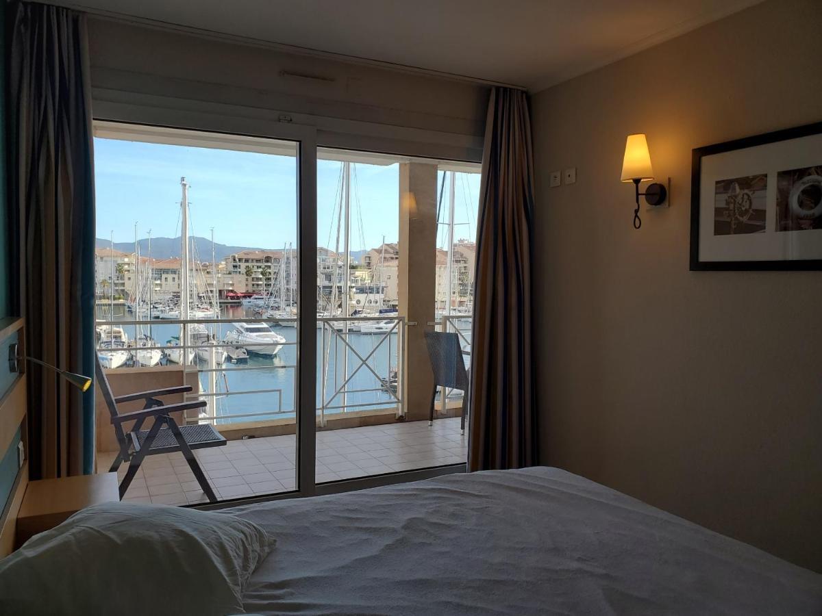 Cap Hermes Vue Port T2 40M2 Climatise 4 Personnes Frejus Exterior photo