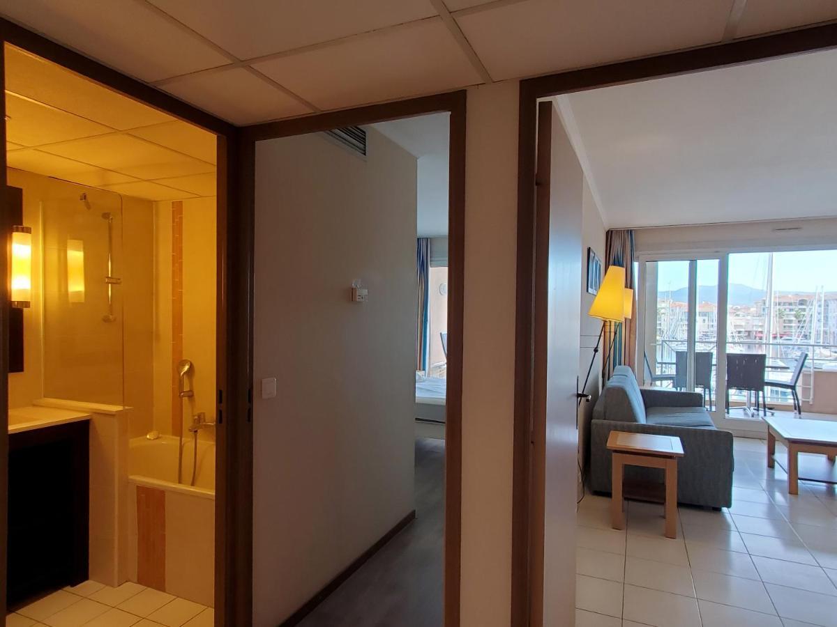 Cap Hermes Vue Port T2 40M2 Climatise 4 Personnes Frejus Exterior photo