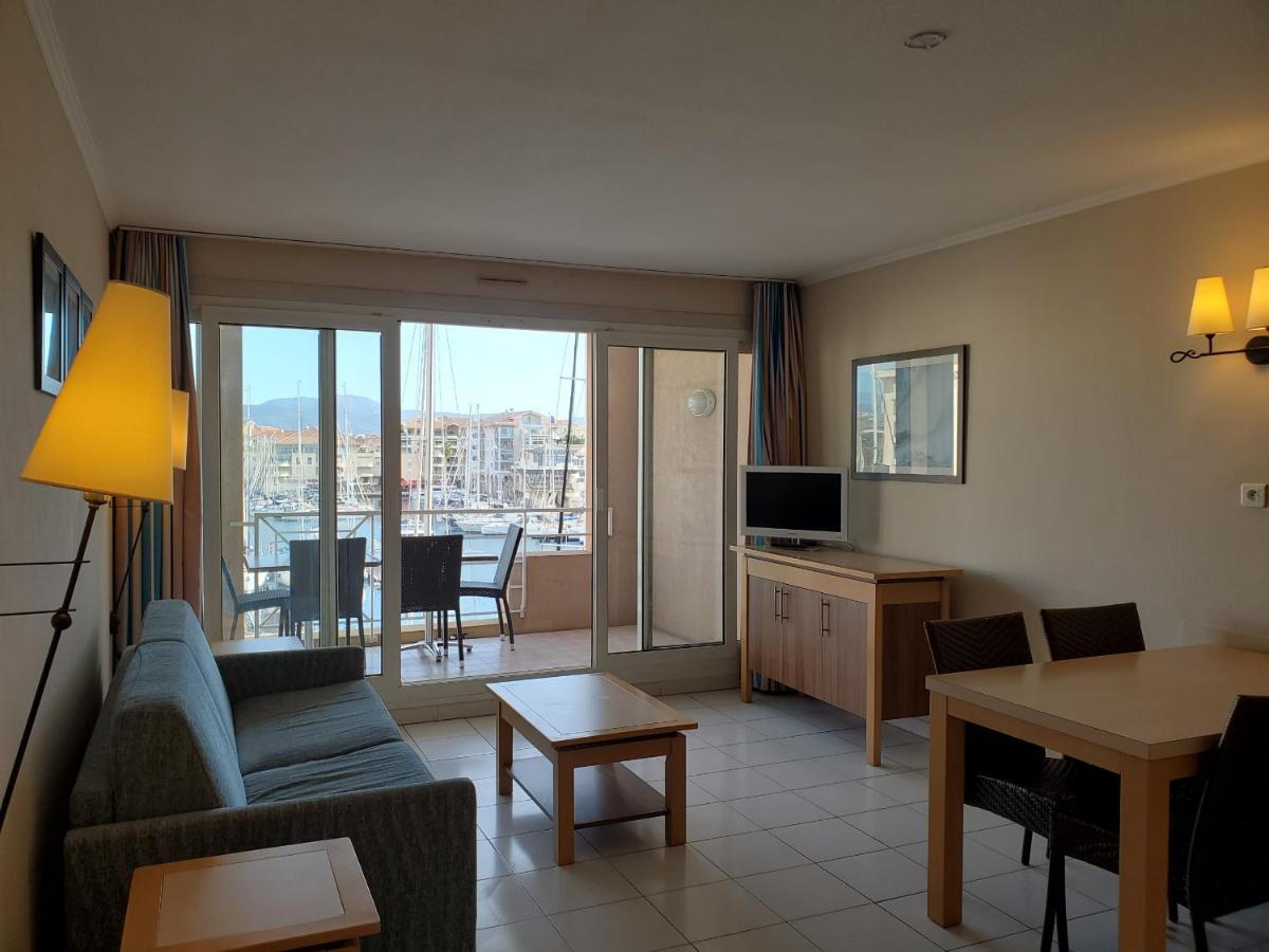 Cap Hermes Vue Port T2 40M2 Climatise 4 Personnes Frejus Exterior photo